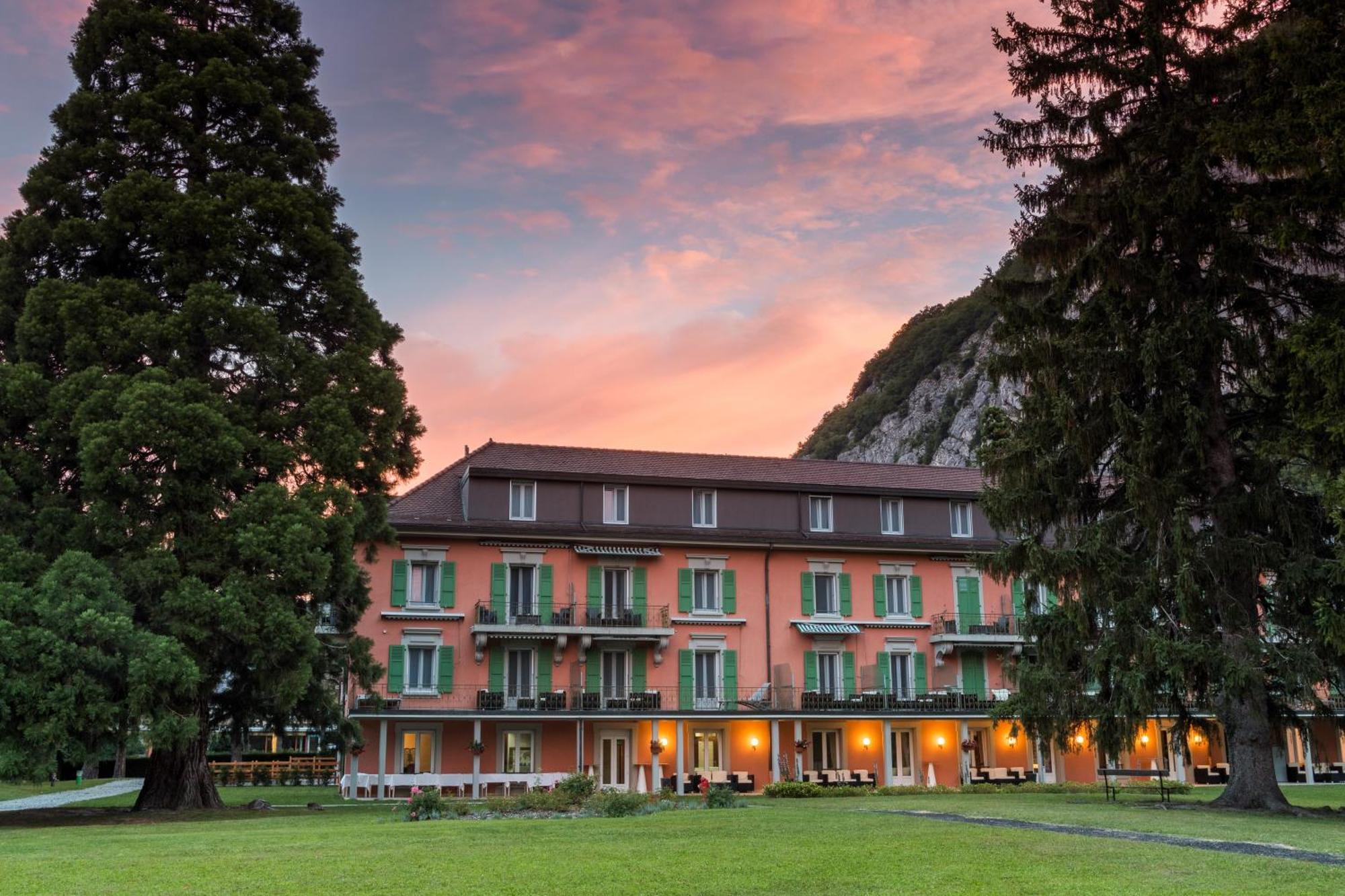 Grand Hotel Des Bains Lavey-les-Bains Exterior photo